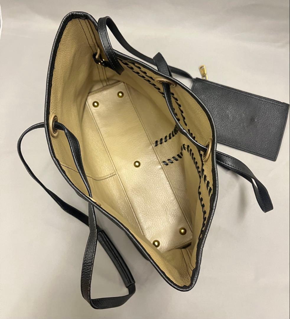 し*〜様 美品 サンローラン リバーシブル トートバックSAINT LAUREN