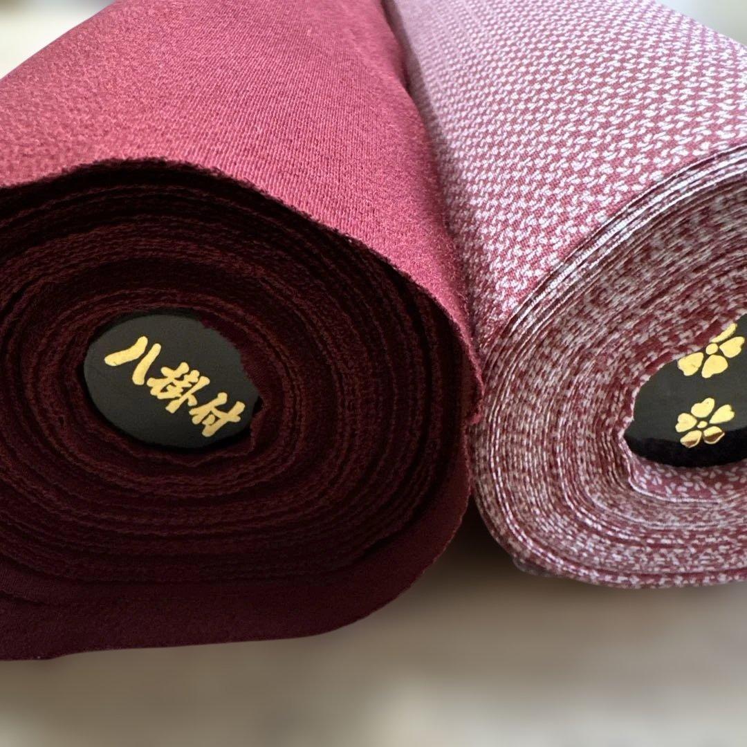 お値下げ♪正絹1点➕素材不明1点 の反物2点セット