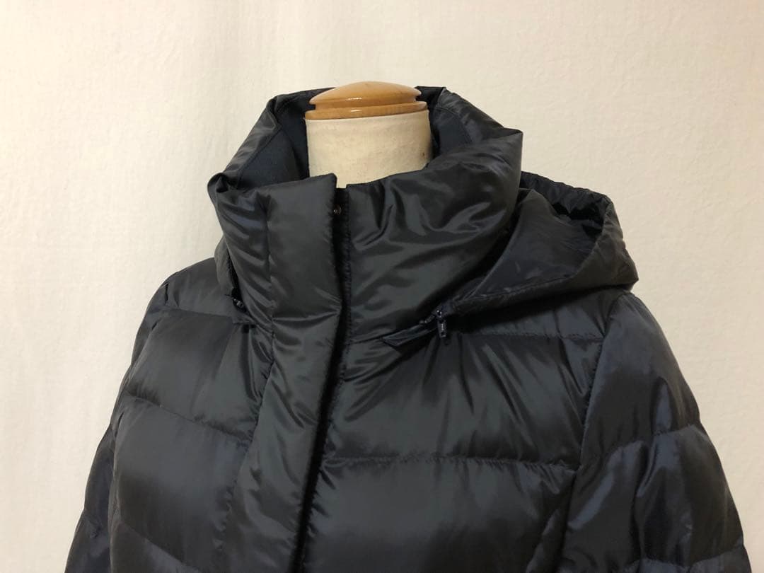 B753新品23区【洗える】シレータフタ ロング ダウンコート32￥39600