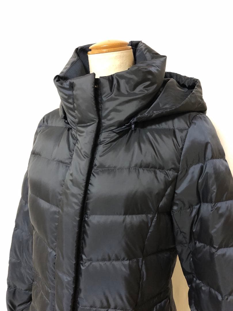 B753新品23区【洗える】シレータフタ ロング ダウンコート32￥39600