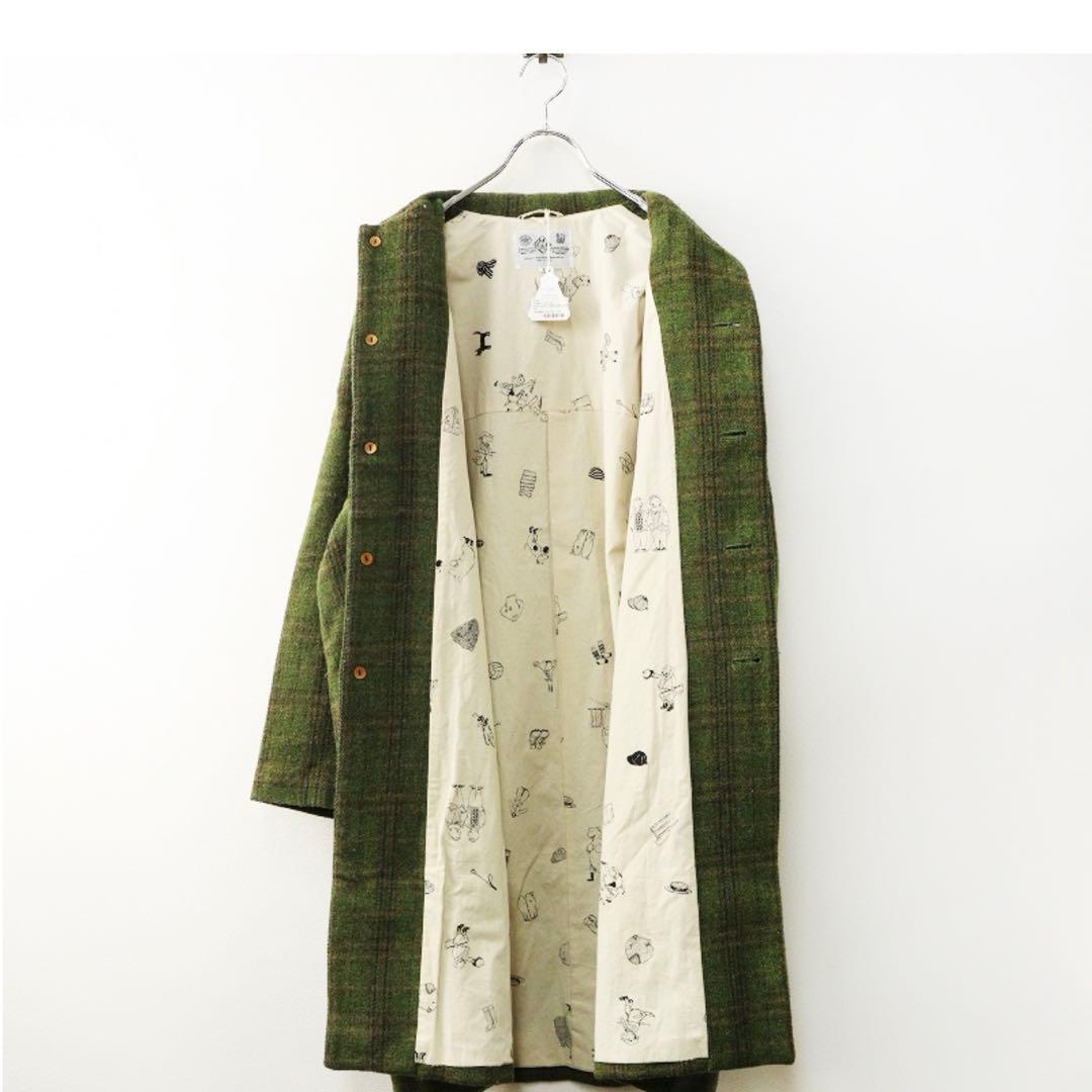 (美品)オールドマンズテーラー ブリティッシュウールツイードコート