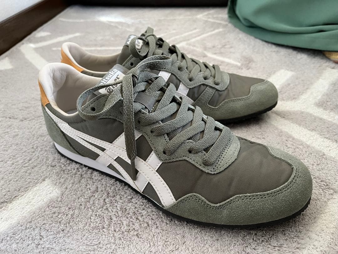 Onitsuka Tiger スニーカー SERRANO オリーブ　25.5㎝