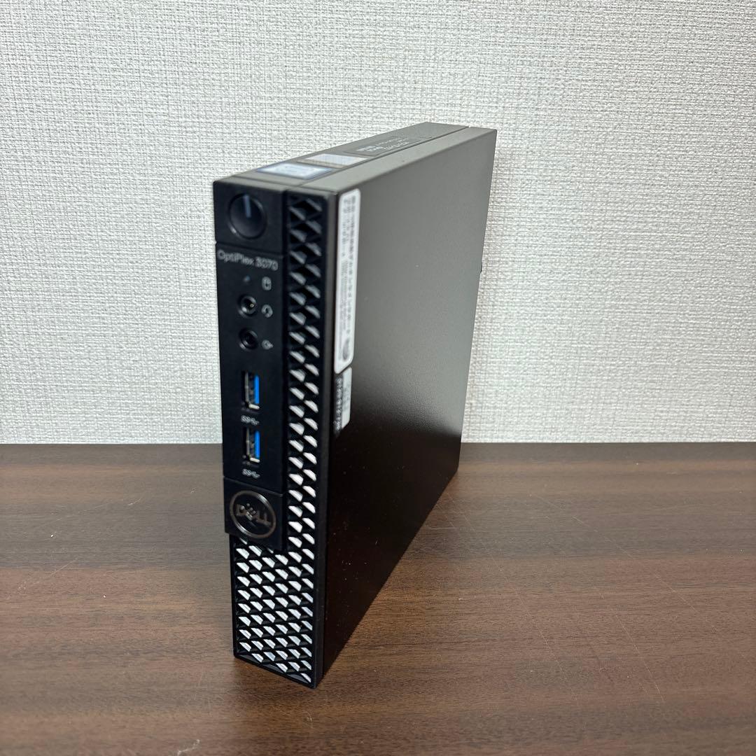 美品！起動時間約10秒！DELL 製高性能ウルトラスリムデスクトップPC