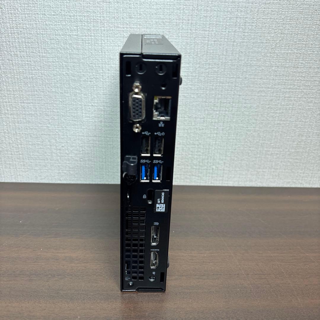 美品！起動時間約10秒！DELL 製高性能ウルトラスリムデスクトップPC