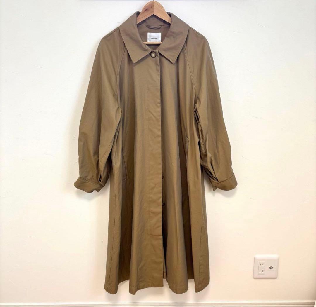 manonfripes マノンフリップ バルマカーンコート トレンチ 日本製