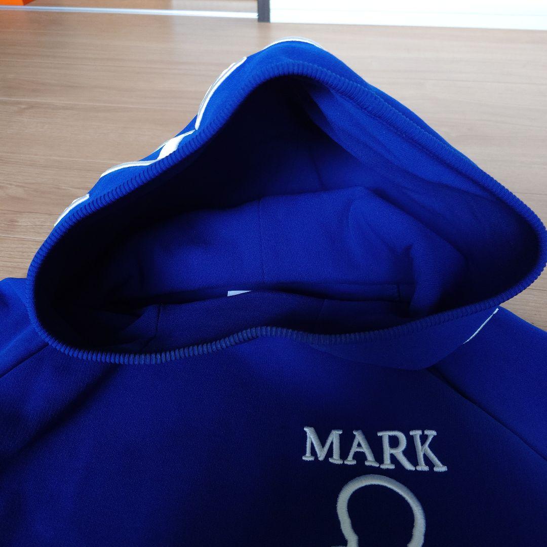 MARK LONA フード付きセーター 青
