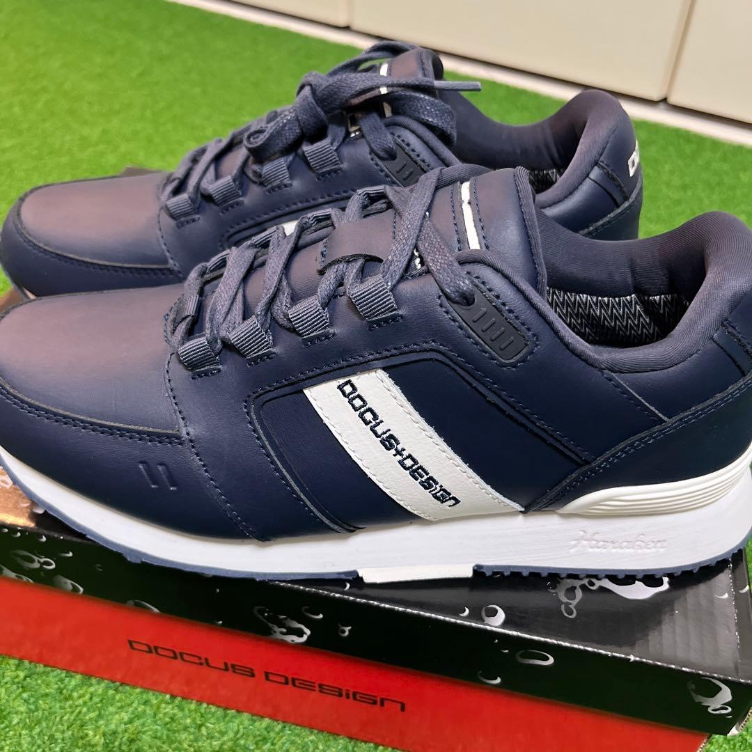 [新品]ドゥーカス ゴルフシューズ ゴルフシューズ 26.0 ネイビー