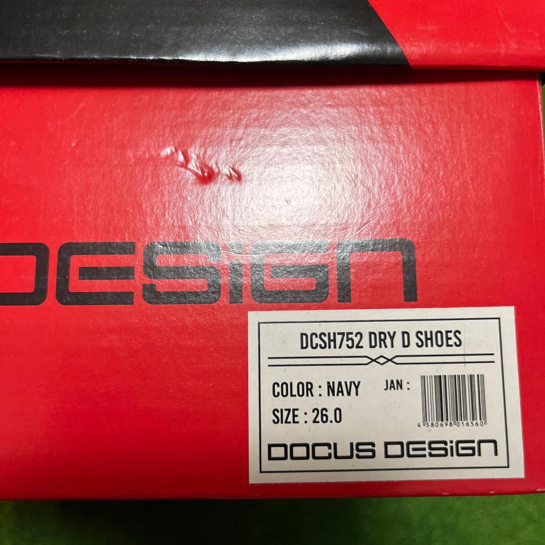 [新品]ドゥーカス ゴルフシューズ ゴルフシューズ 26.0 ネイビー