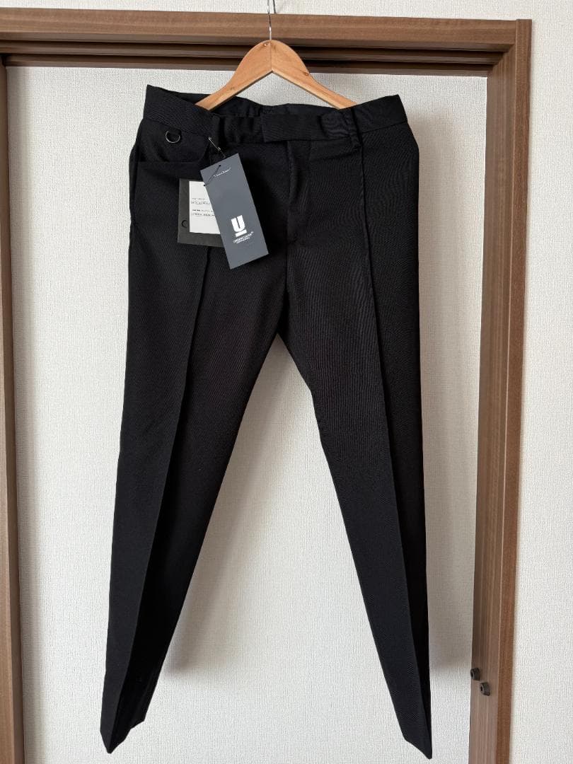 undercover ドビーピンタックスリムスラックス【未使用】