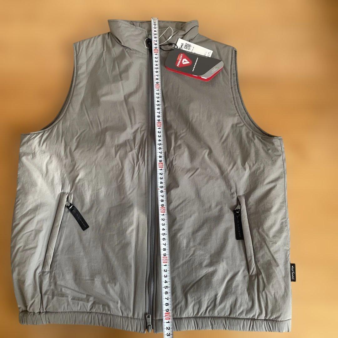 新品未使用！ワイルドシングス　ベスト　プリマロフト