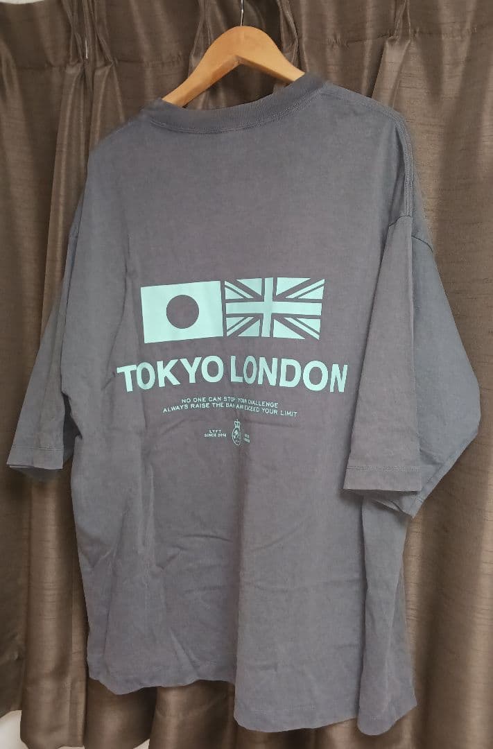 【ポップアップ限定品】LYFT TOKYO LONDON ビッグTシャツ