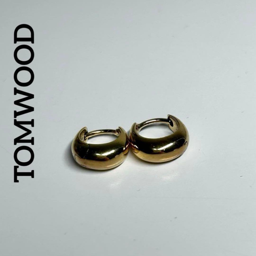 TOMWOOD トムウッド ICE HOOP SMALL GOLD ピアス