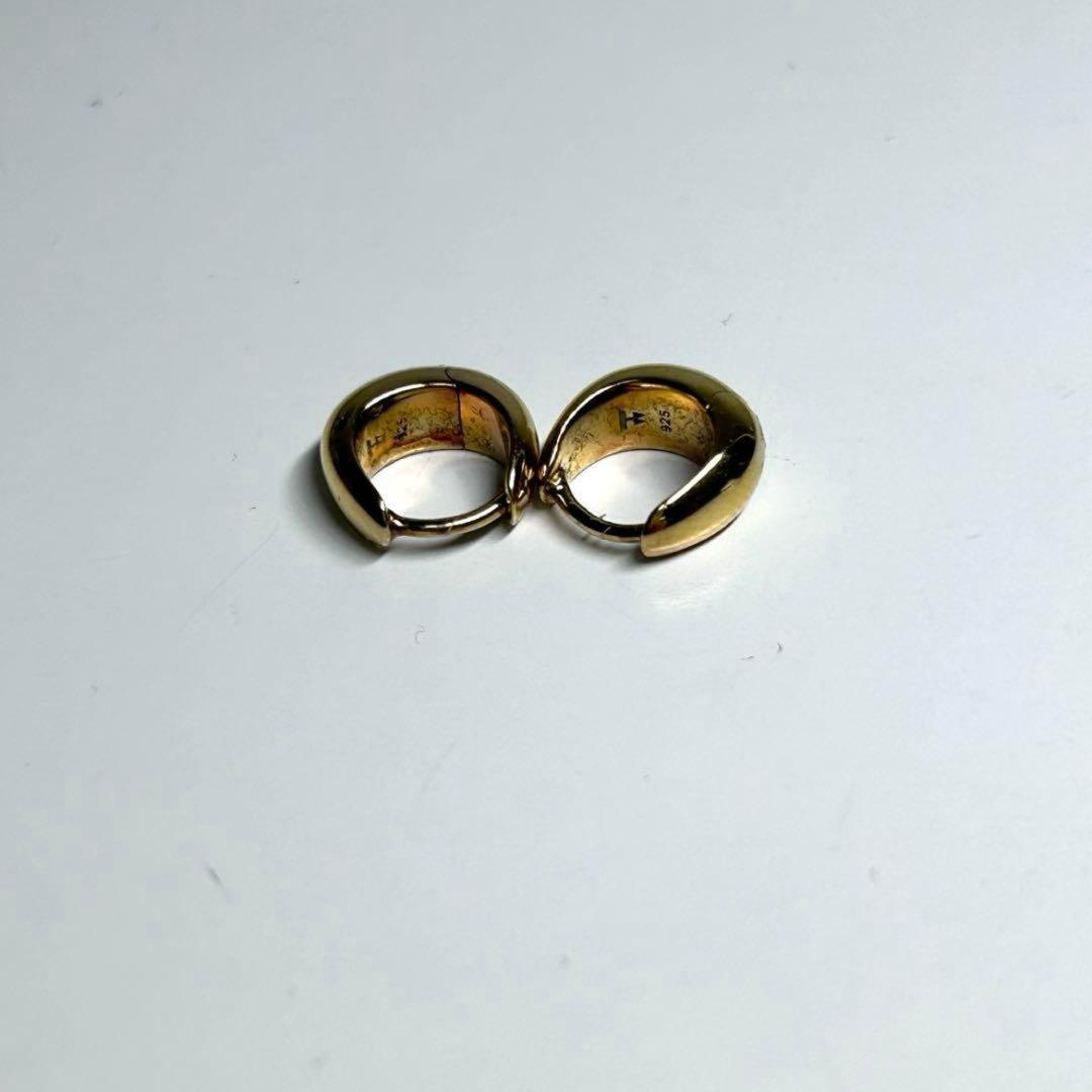 TOMWOOD トムウッド ICE HOOP SMALL GOLD ピアス