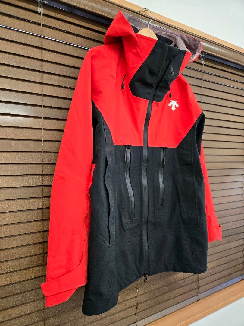 美品 デサントスキーウェア シェルジャケット ジオパンツ DESCENTE