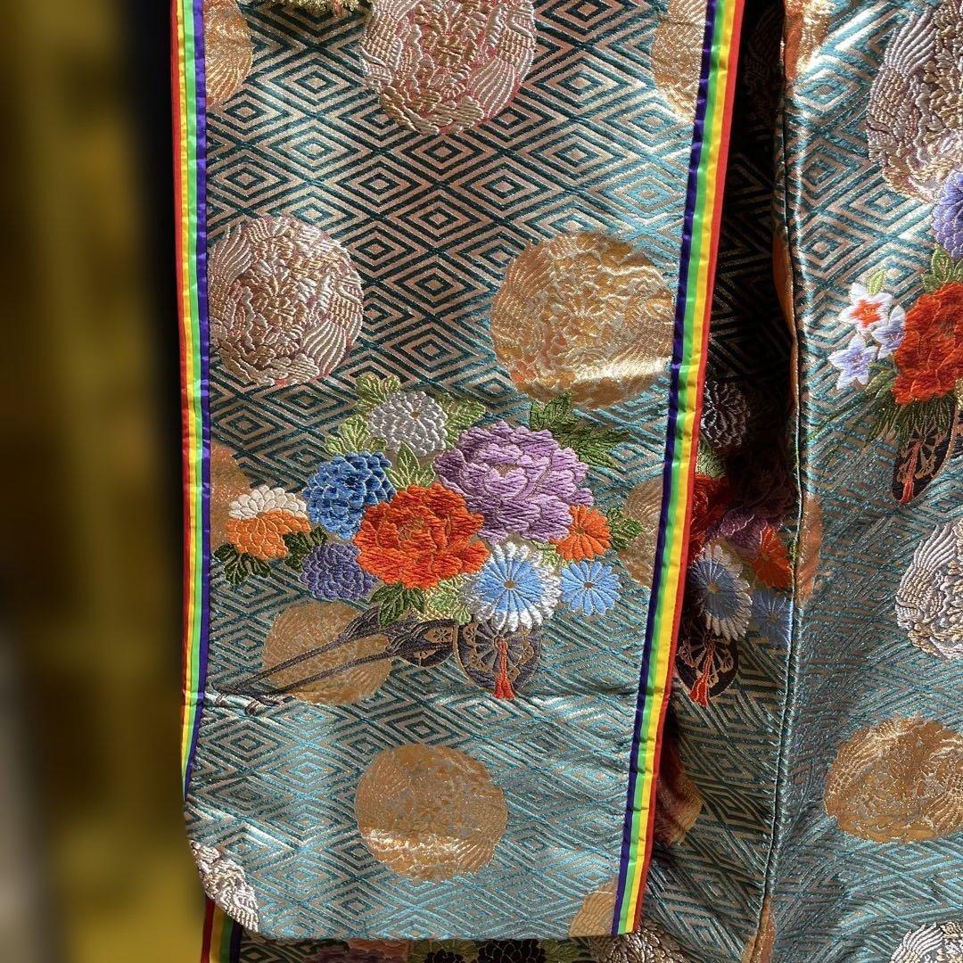 ☆☆ うゐ ☆☆打掛　色打掛　西陣織　唐織　八重襲　正絹