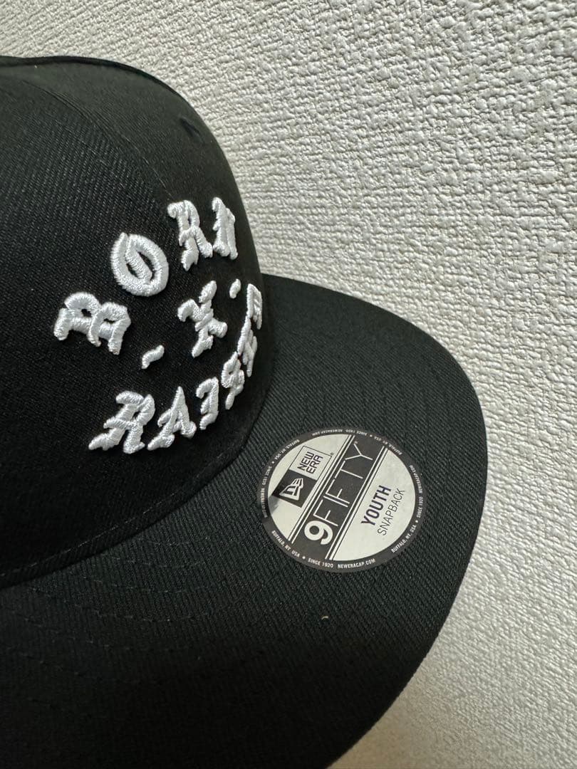 応援グッズ NEW ERA BORN x RAISED SNAPBACK