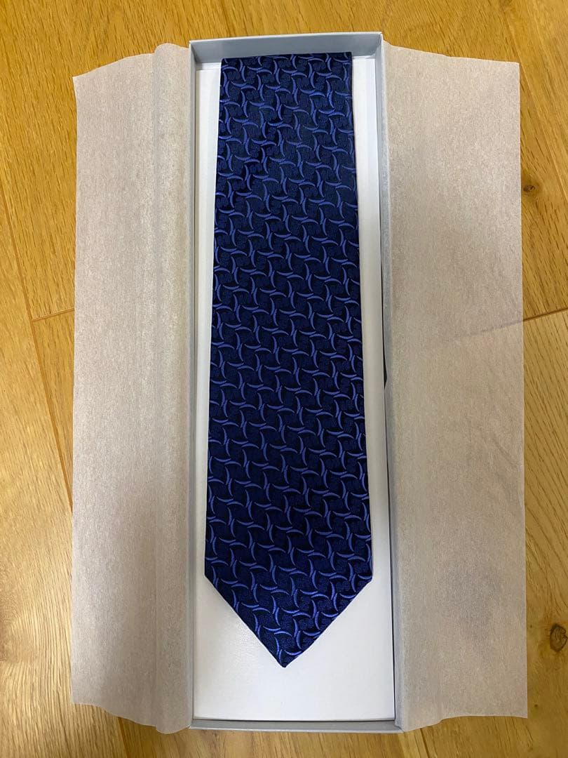 【新品】シャルべ ネクタイ ブルー