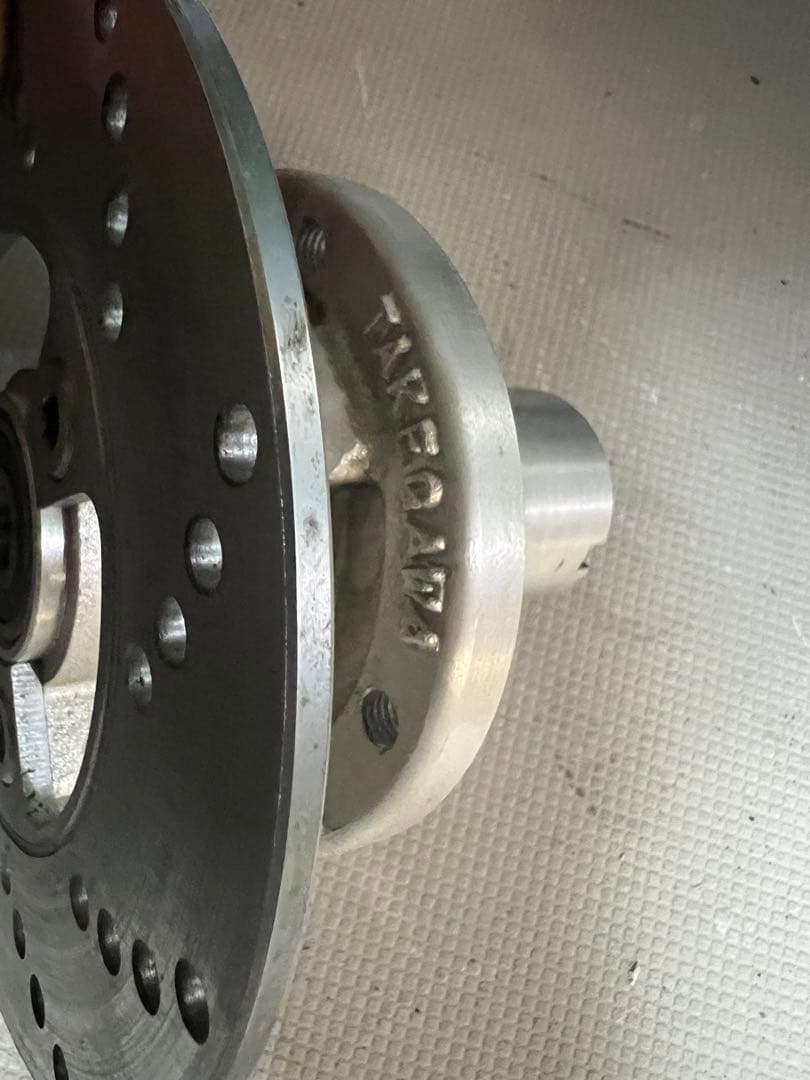 ペプシマン　武川製モンキー用社外フロントフォーク用ディスクハブKIT