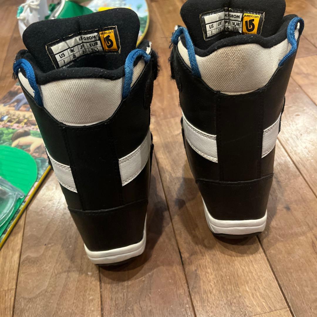 バートン　スノーボード90cm ビンディング、ブーツ20cmキッズ用