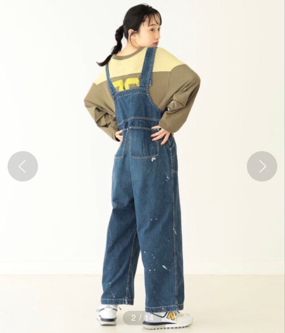 orSlow × BEAMS BOY 別注 40s Used Overall