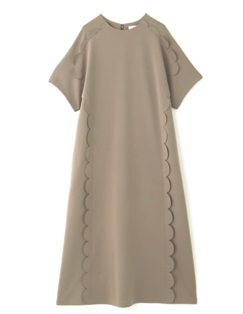 お値下げ★ADORE スカラップ　ワンピース★