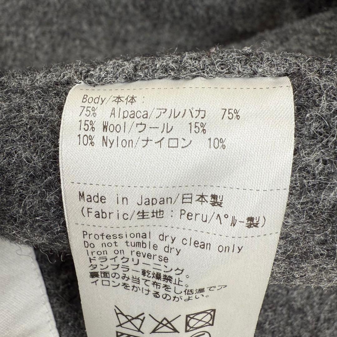 ザイノウエブラザーズ アルパカガウンコート ロング丈 INOUEBROTHERS