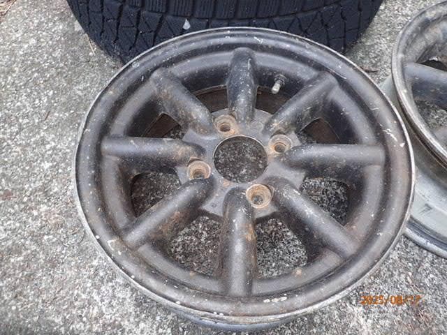 み*彡様 2本 ワタナベ 14x6J PCD114.3 オフセット約21mm