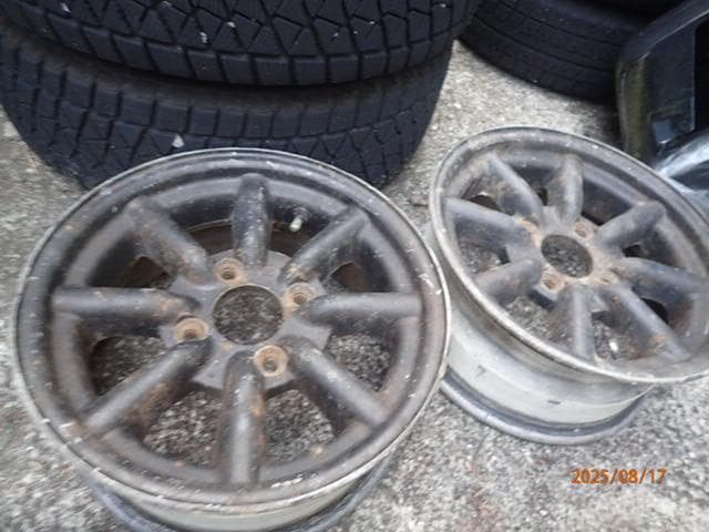 み*彡様 2本 ワタナベ 14x6J PCD114.3 オフセット約21mm