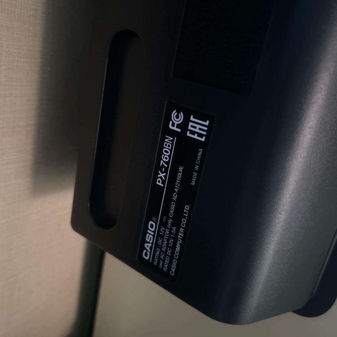 CASIO Privia PX-760BN 山梨県引き取り限定　にこ様商談中