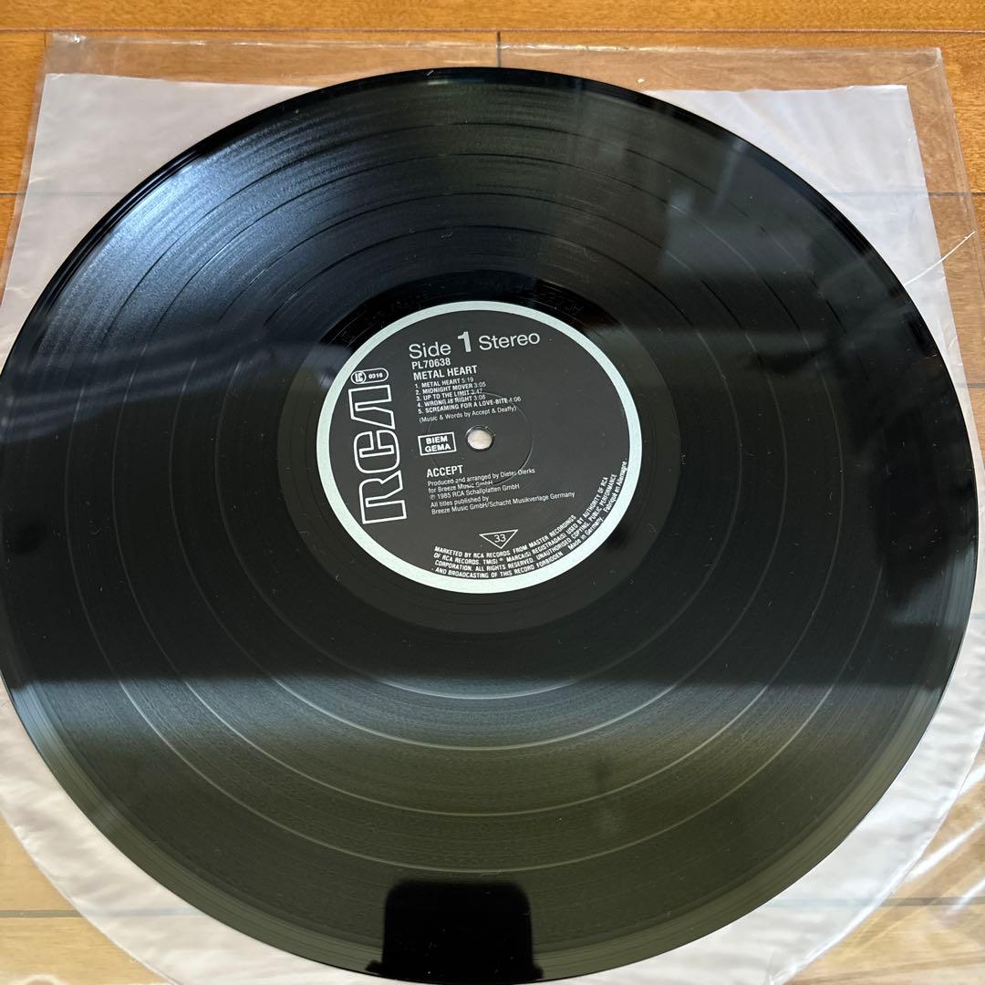 Accept l Heart レコード