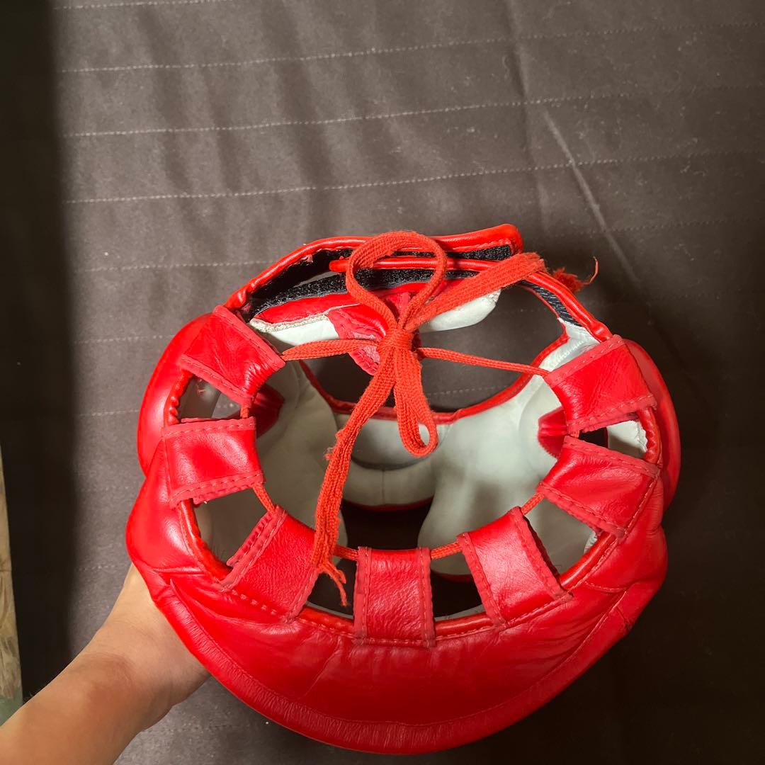 TWINS SPECIAL ヘッドギア 赤　Mサイズ