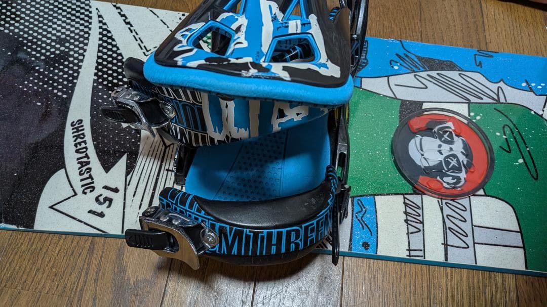 美品セットケース付M3 151cm スノーボード SHREDTASTIC 初心者