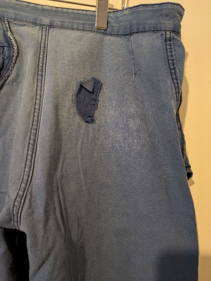 50's　フレンチワークコットンツイルパンツ