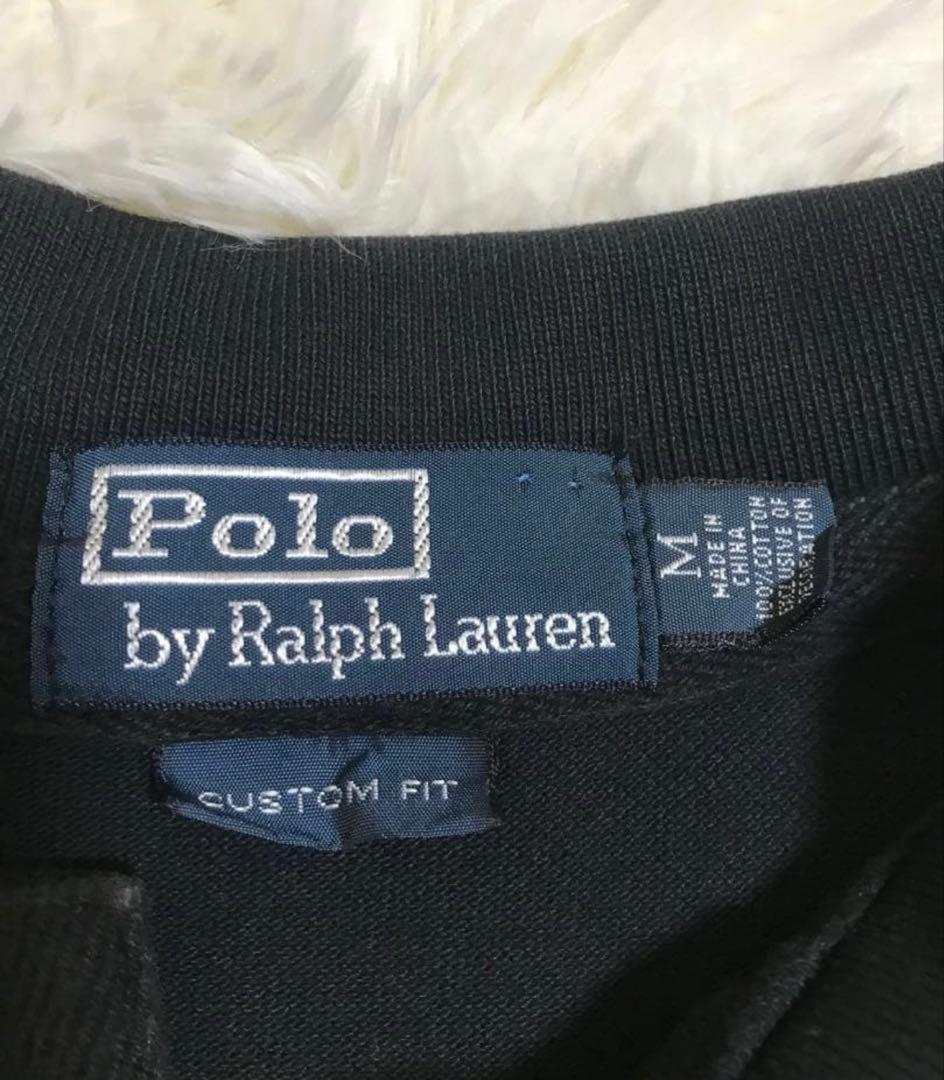 Polo Ralph Lauren ブラックポロシャツ NEW YORK y2k