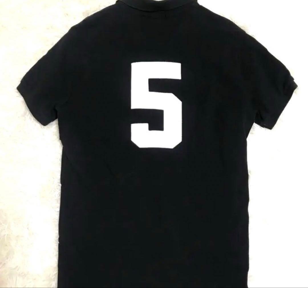 Polo Ralph Lauren ブラックポロシャツ NEW YORK y2k