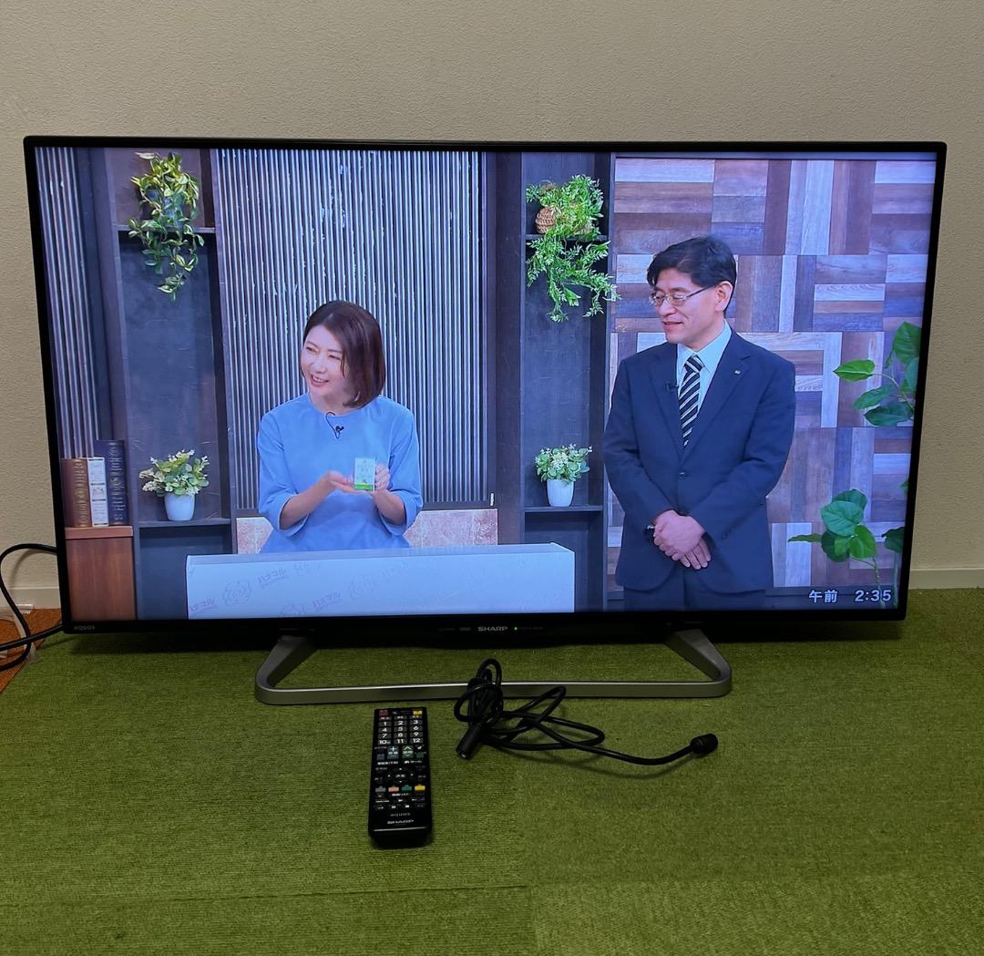 シャープ40インチAQUOS液晶テレビYouTube視聴可能