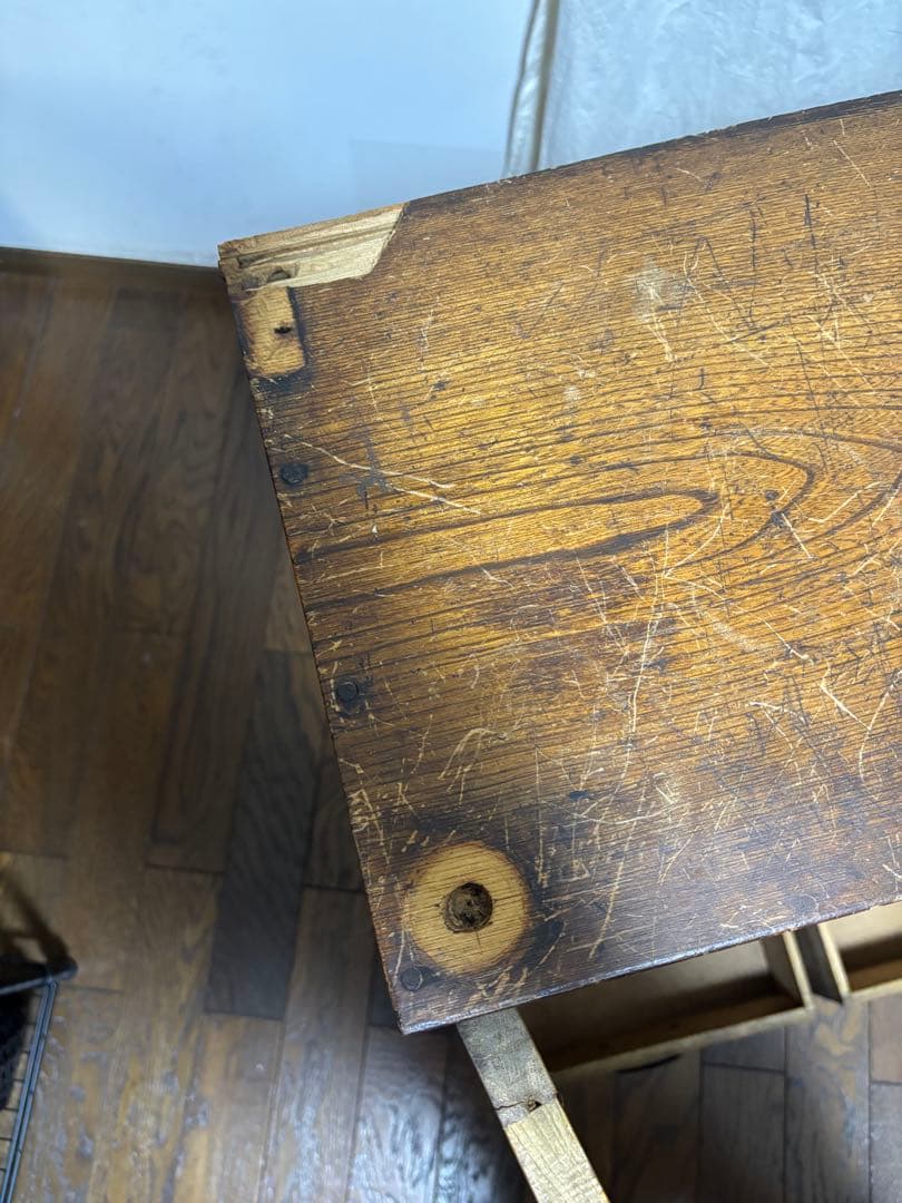 木製キャビネット ガラス扉付き　アンティーク　ヴィンテージ レトロ