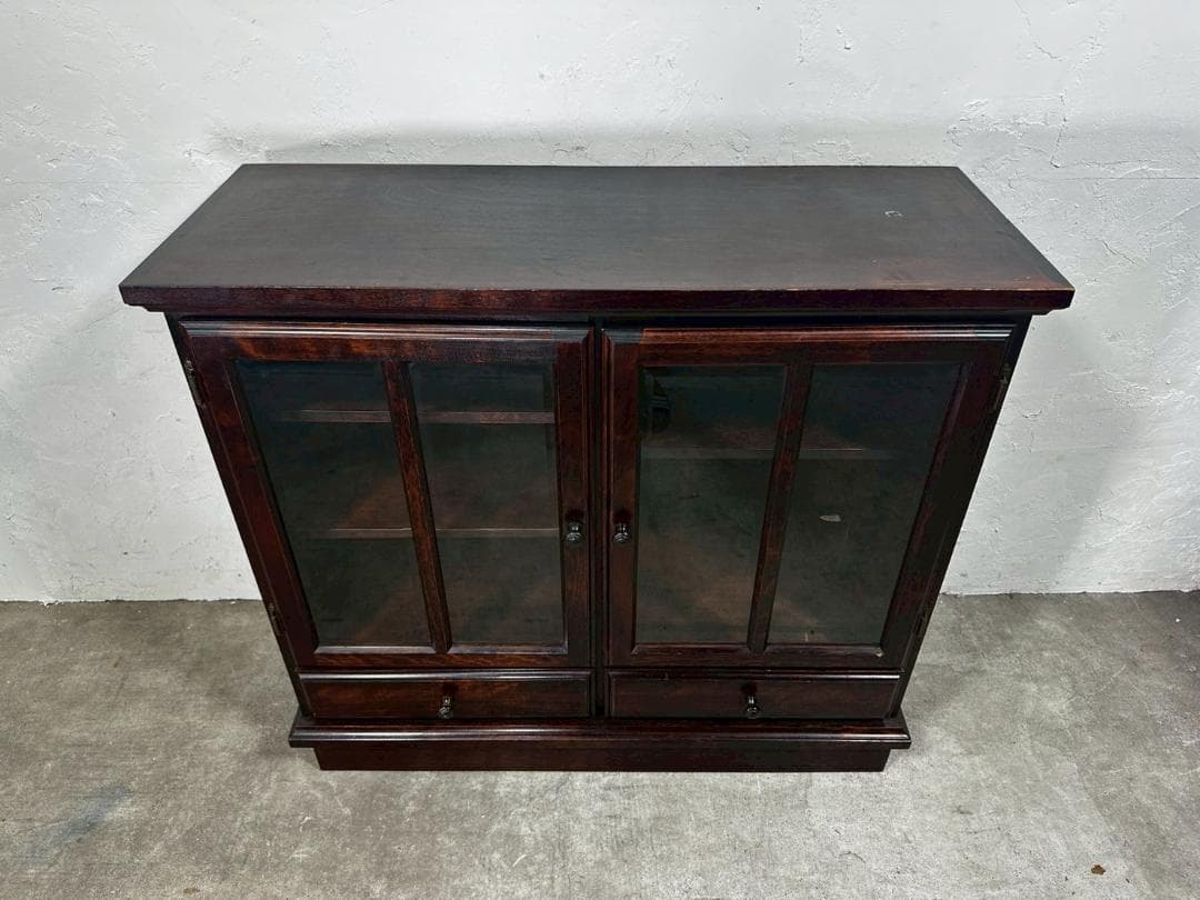 『FURANO』富良野民芸 チェスト キャビネット 本棚 飾棚 RWche19