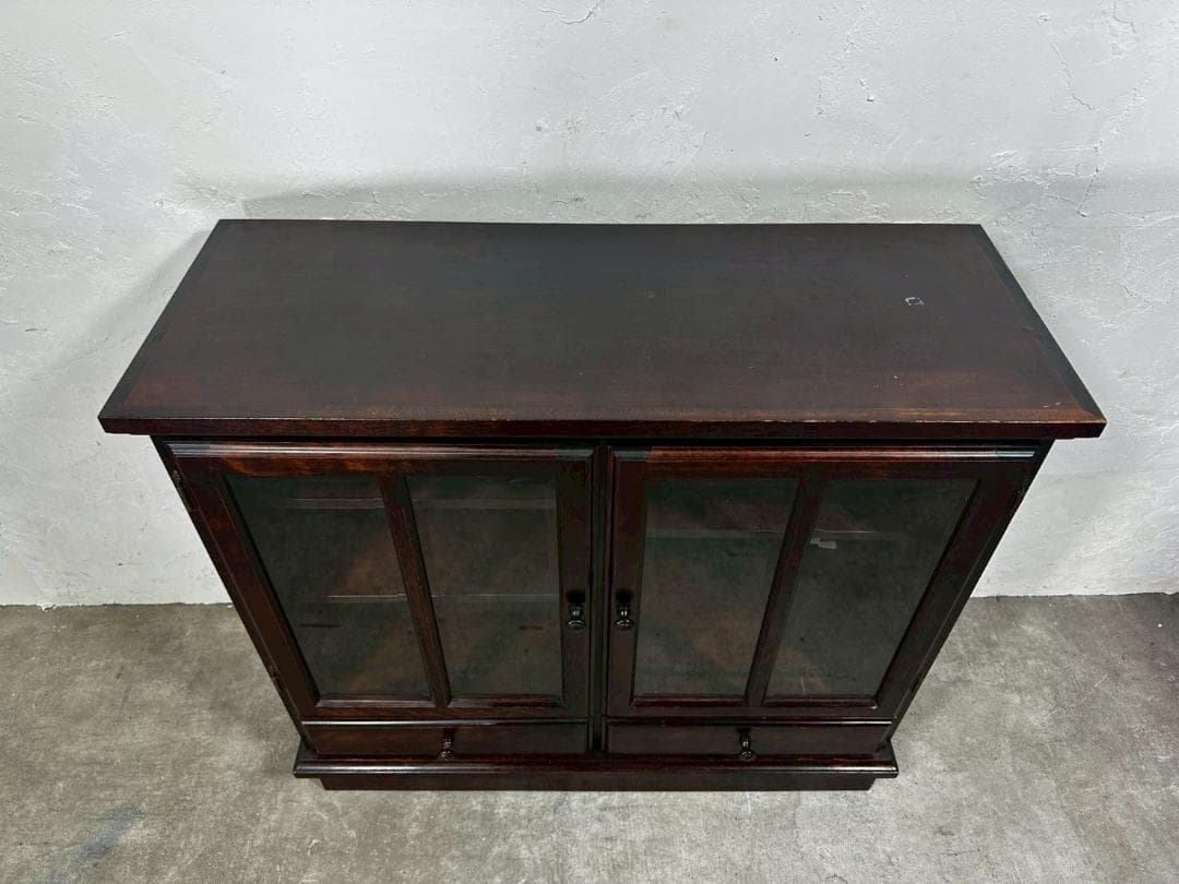 『FURANO』富良野民芸 チェスト キャビネット 本棚 飾棚 RWche19