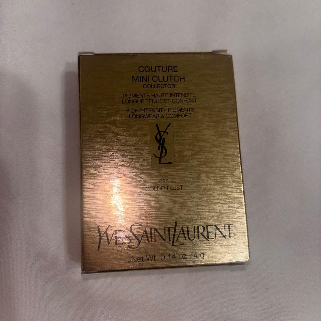 YSL クチュールミニクラッチ アイシャドウ025 サンローラン 2025年限定
