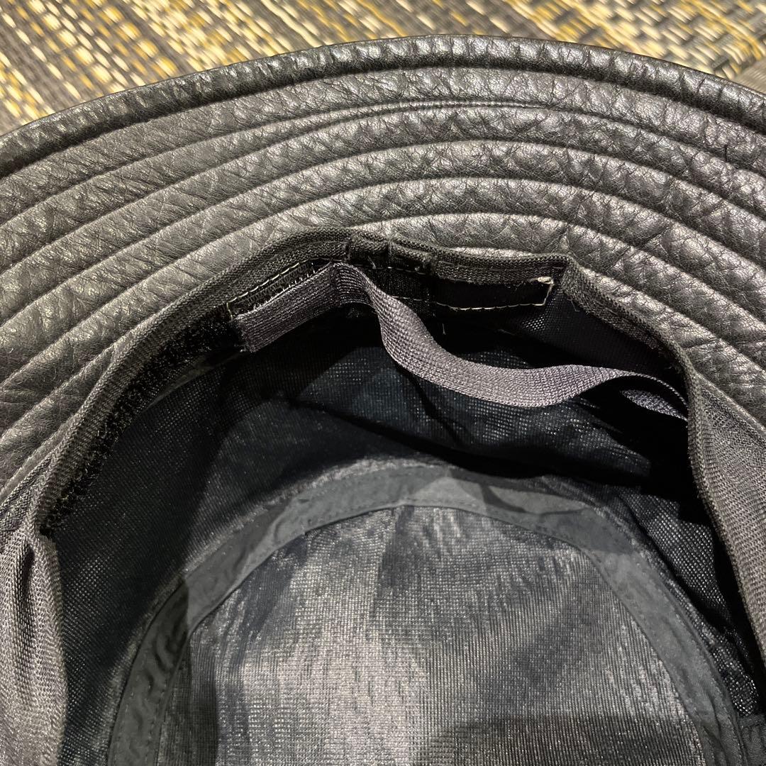 コアファイター レザー バケットハット