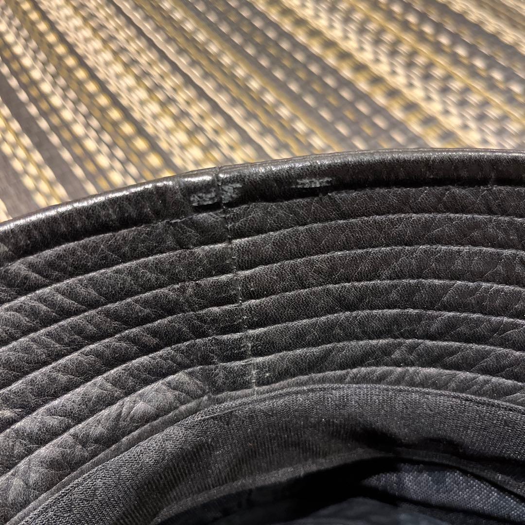 コアファイター レザー バケットハット