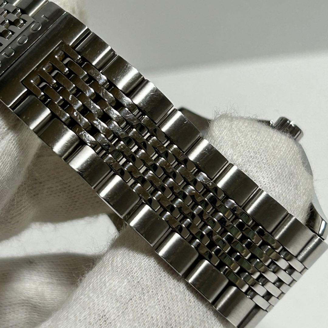 グッチ GUCCI タイムレス 126.4 ラウンド クォーツ 両開きバックル