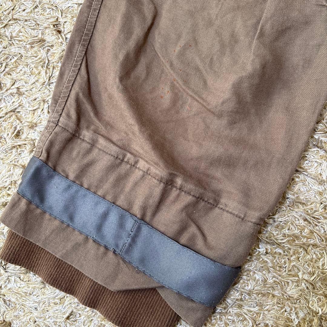 マリテ＋フランソワ・ジルボー カーゴパンツ 裾リブ スタッズ カーキ L