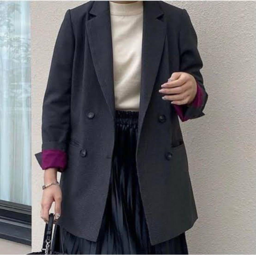 olu. オルドット オリジナル バイカラー ポイント ジャケット