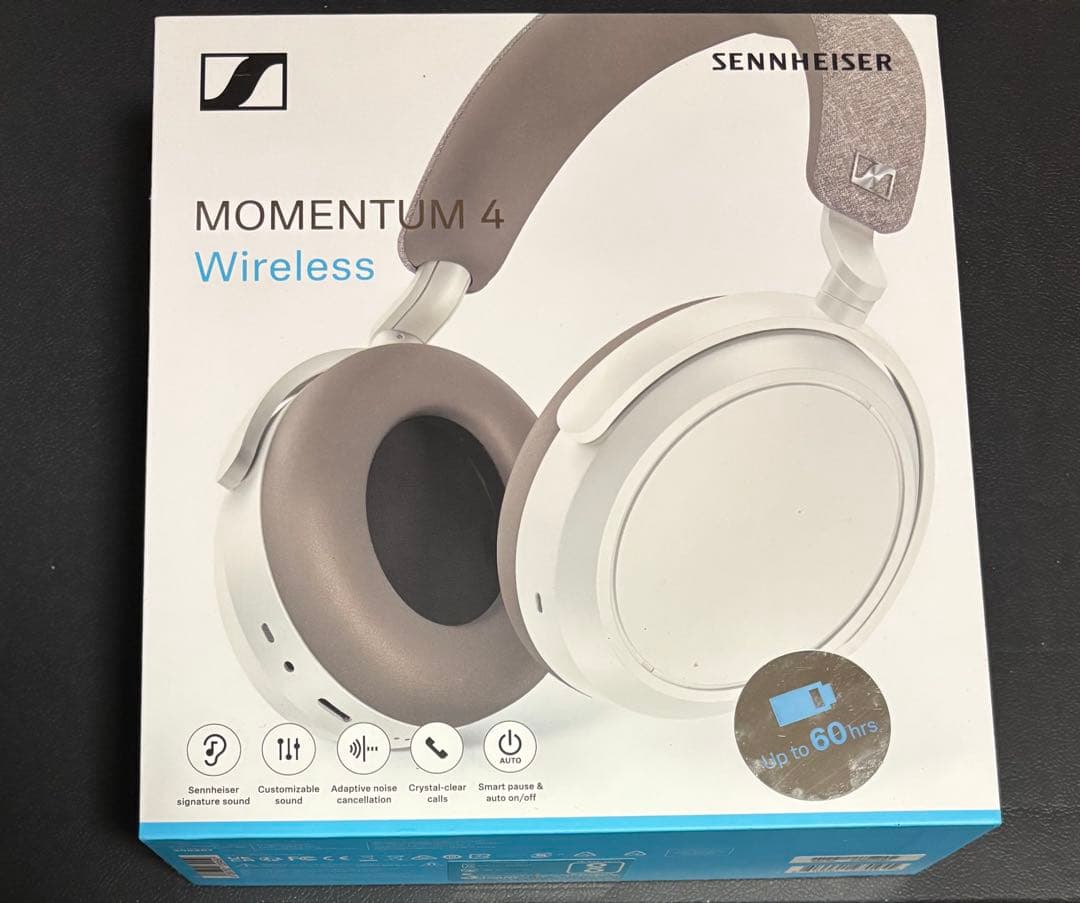 日曜日4時間限定値引き　美品　Sennheiser Momentum 4 箱付き