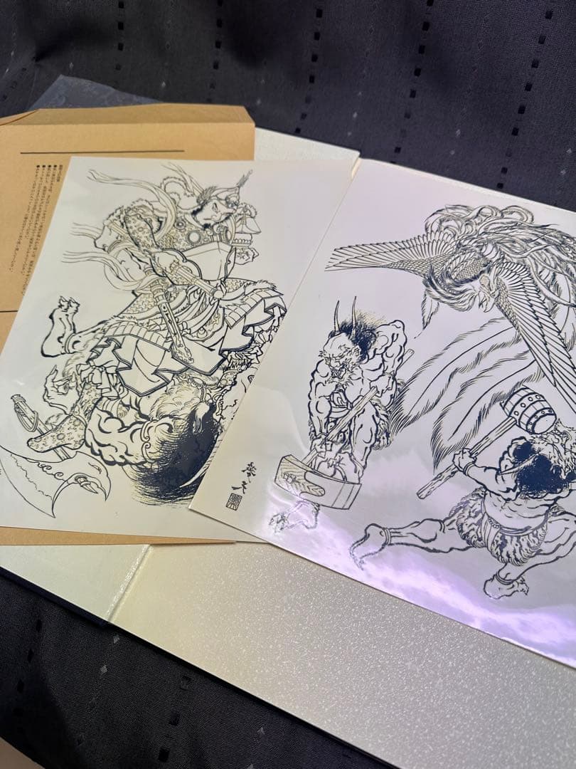 三代目彫よし　百鬼図　刺青　TATTOO