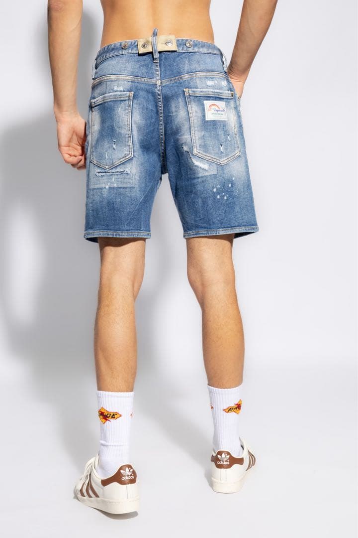 カッコいい‼️ 2024ss ディースクエアード2 MARINE SHORTS