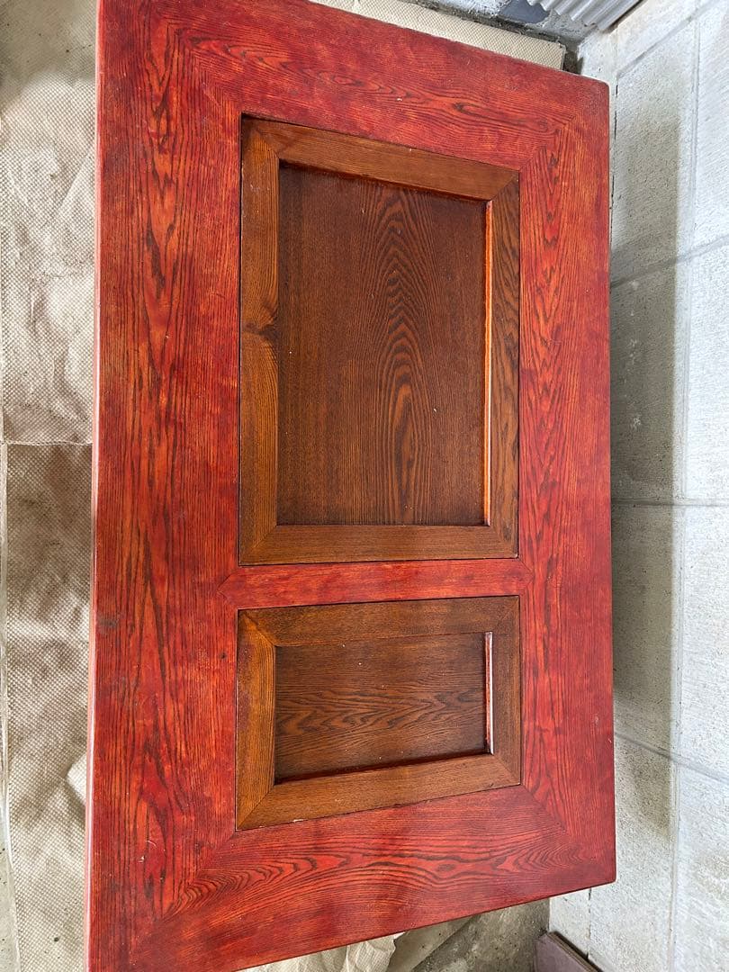 けやき　天然木　囲炉裏座卓