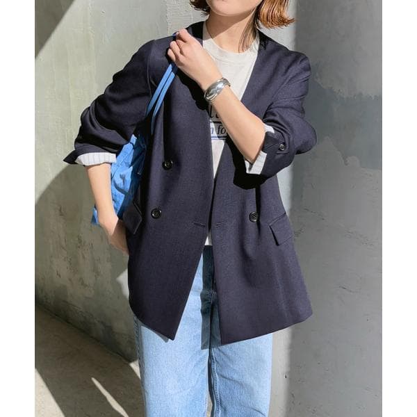 良品 Spick & Span オックスVカラージャケット